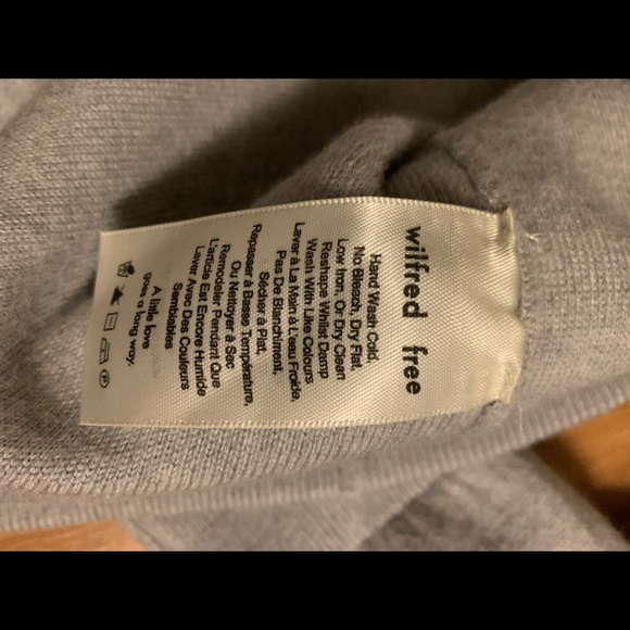 Wilfred Banos Wool Hoodie - Grey size M - Picture 5 of 6